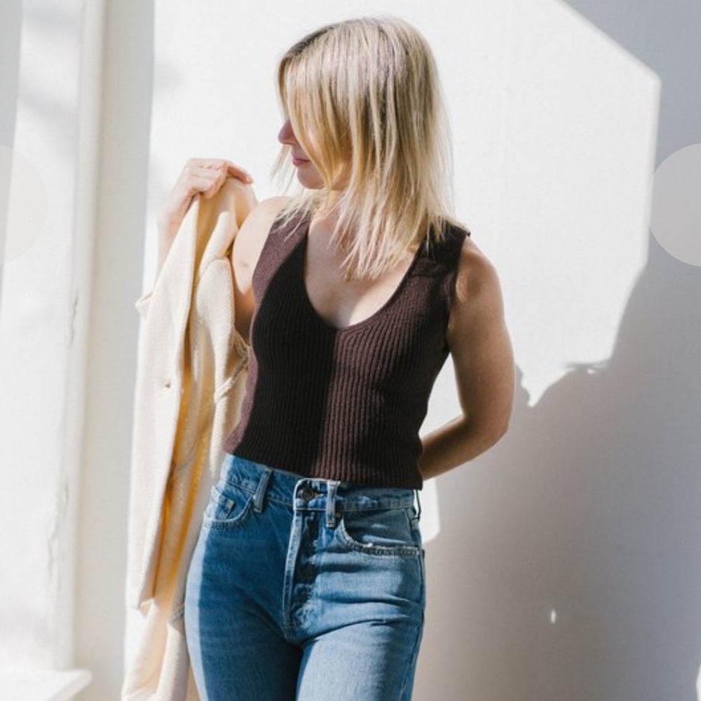 ALC Eloise Top in Umber